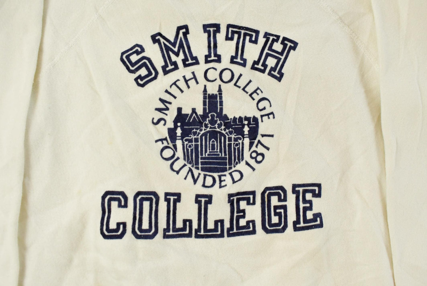 Vintage 1980s Smith College Champion Crewneck Sweatshirt Men's XS from propervintagecanada