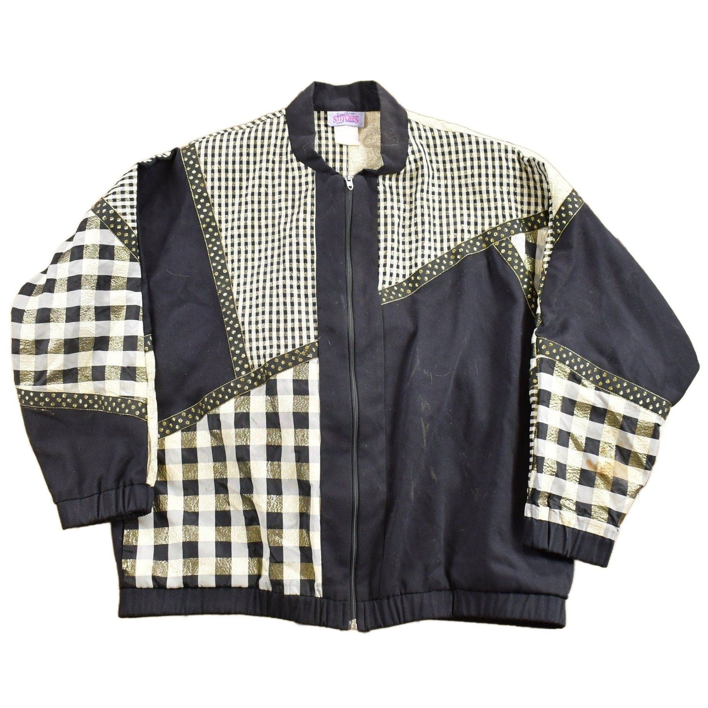 Vintage 1980s Southern Stitches and More Windbreaker Jacket Men's Medium from propervintagecanada