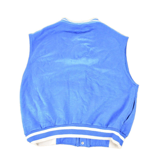 Vintage 1980s Spalding Button Up Sports Sweater Vest Men's M from propervintagecanada