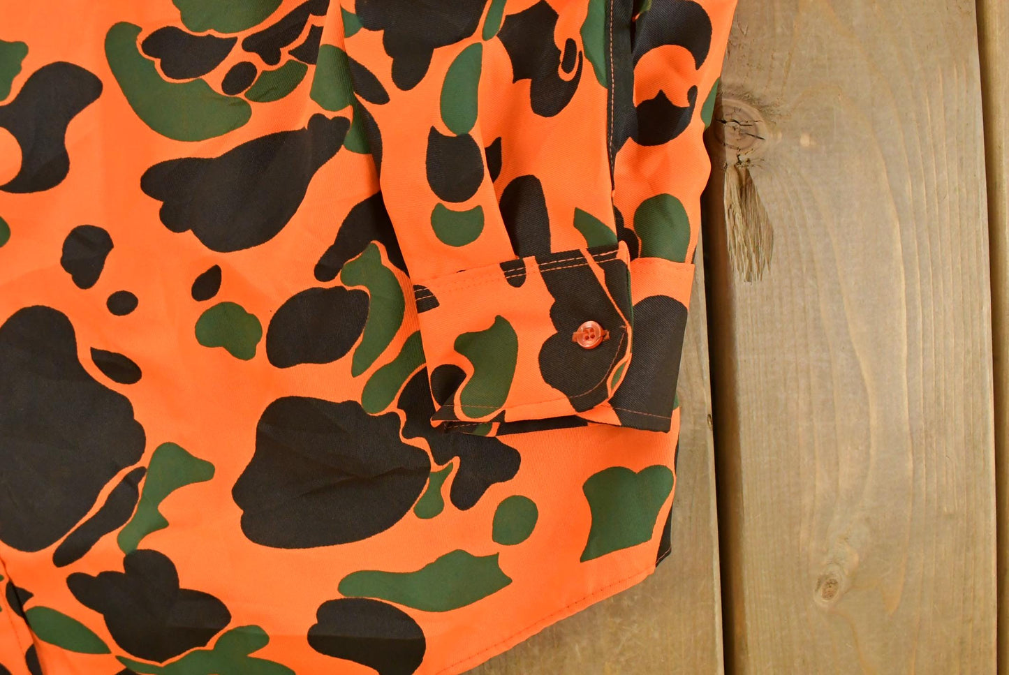 Vintage 1980s Sports Afield Camo Button Up Shirt Men's 2XL from propervintagecanada