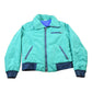 Vintage 1980s Sports B Mint Green Full Zip Windbreaker Jacket Men's Small from propervintagecanada