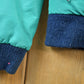 Vintage 1980s Sports B Mint Green Full Zip Windbreaker Jacket Men's Small from propervintagecanada