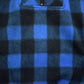 Vintage 1980s St. Johns Bay Blue Buffalo Plaid Fleece Sweater Made In Canada from propervintagecanada