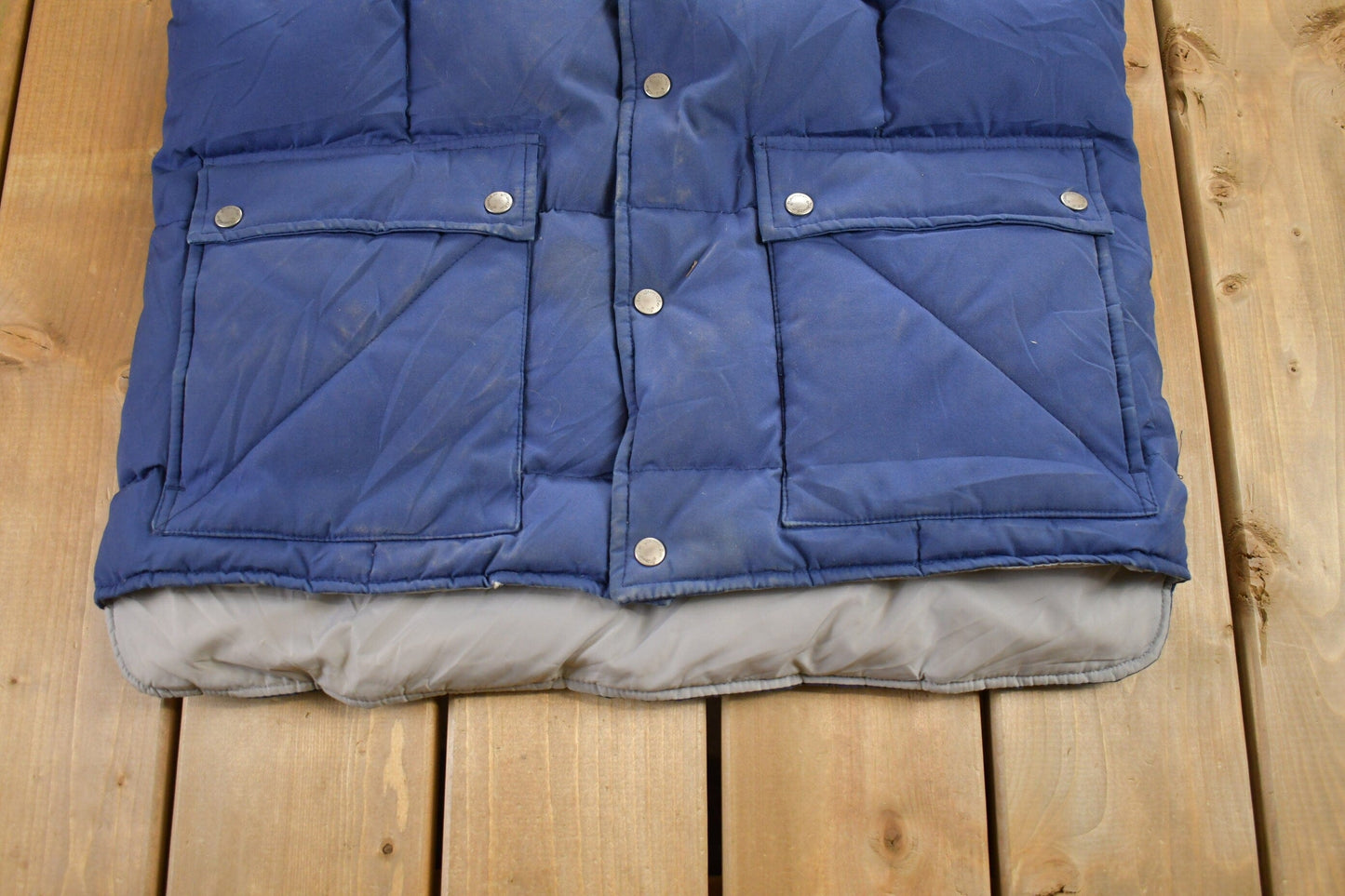 Vintage 1980s St Johns Bay Puffer Vest Men's Large from propervintagecanada