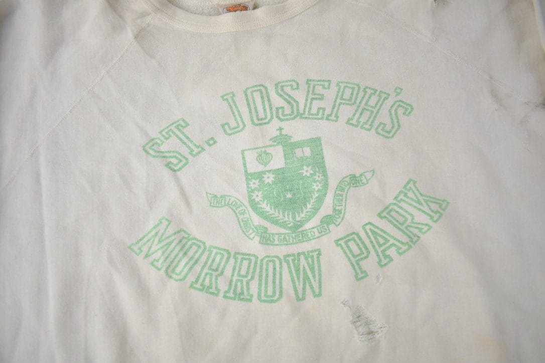 Vintage 1980s St Joseph Morrow Park Collegiate Crewneck Men's L from propervintagecanada