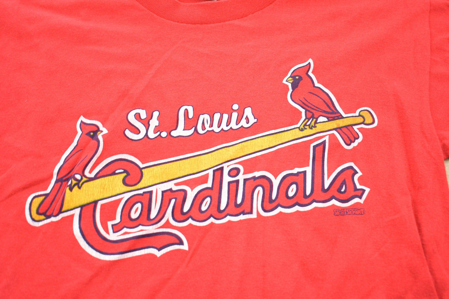 Vintage 1980s St Louis Cardinals MLB Graphic T-Shirt Men's XS from propervintagecanada