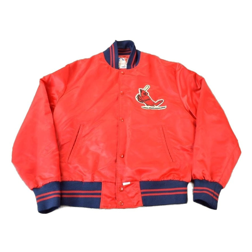 Vintage 1980s St. Louis Cardinals MLB Satin Bomber Jacket Men's Large from propervintagecanada