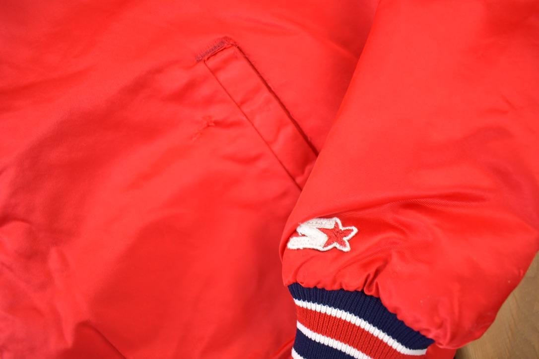 Vintage 1980s St. Louis Cardinals MLB Satin Starter Bomber Jacket Men's Large