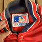 Vintage 1980s St. Louis Cardinals MLB Satin Starter Bomber Jacket Men's Medium from propervintagecanada