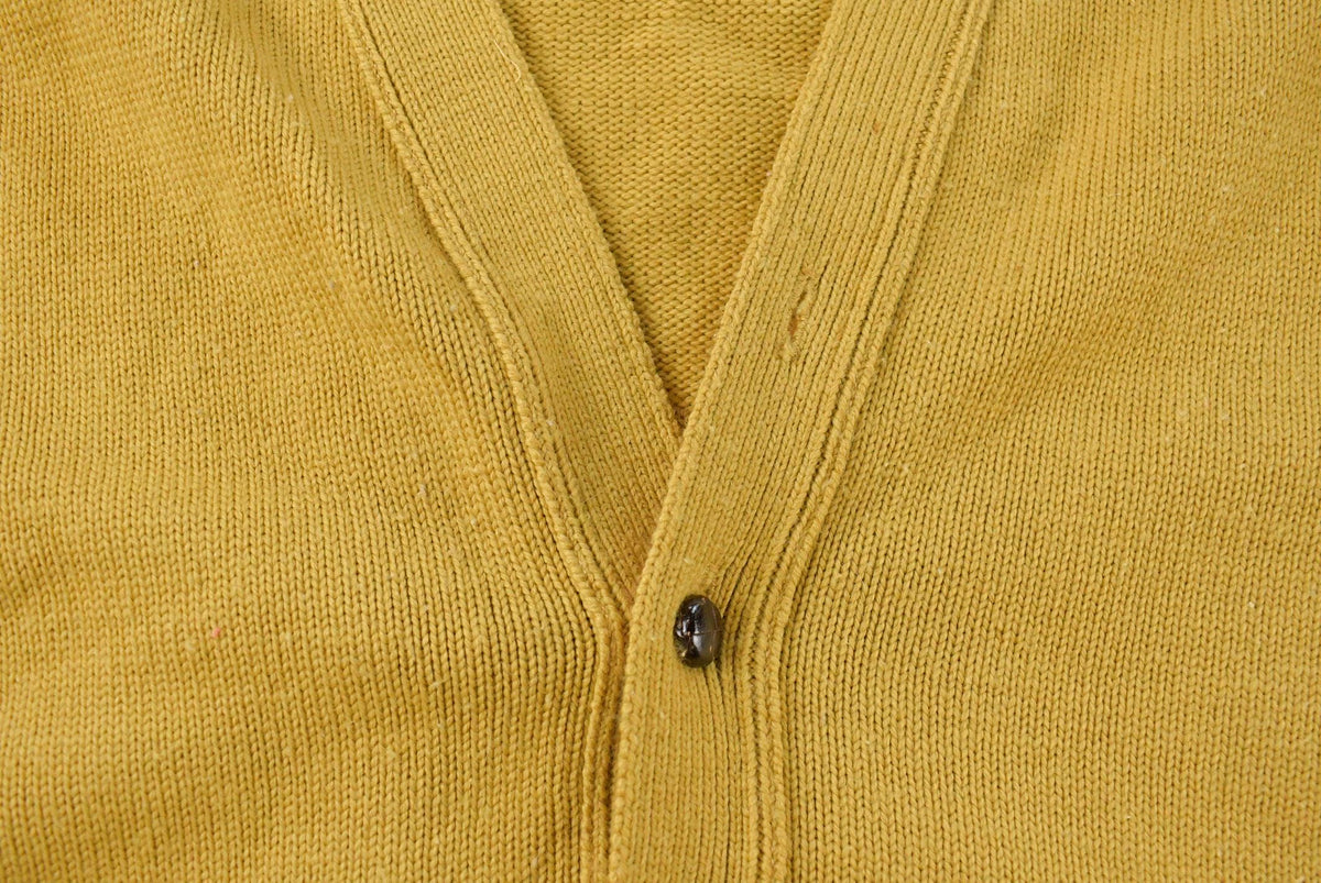 Vintage 1980s St Michael Wool Knit Cardigan Sweater Men's Large from propervintagecanada