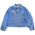 Vintage 1980s Steel Denim Jean Trucker Jacket Men&