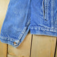 Vintage 1980s Steel Denim Jean Trucker Jacket Men's Small from propervintagecanada