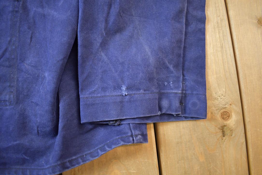 Vintage 1980s Steel Grip Uniform Chore Coat Made In USA from propervintagecanada
