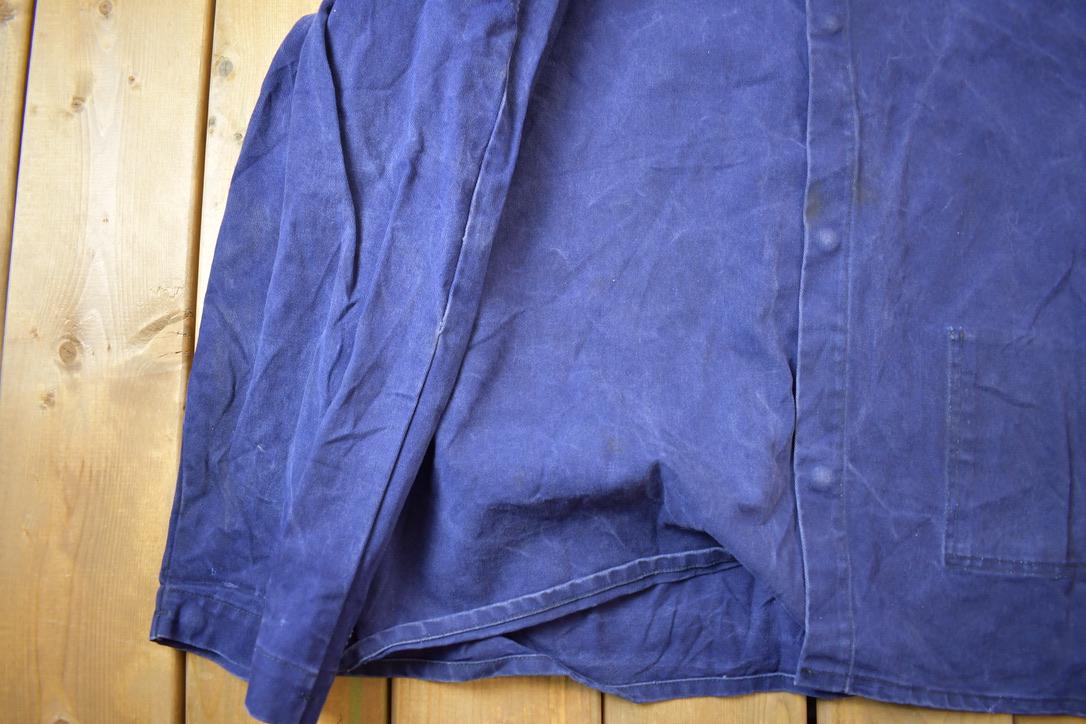 Vintage 1980s Steel Grip Uniform Chore Coat Made In USA from propervintagecanada