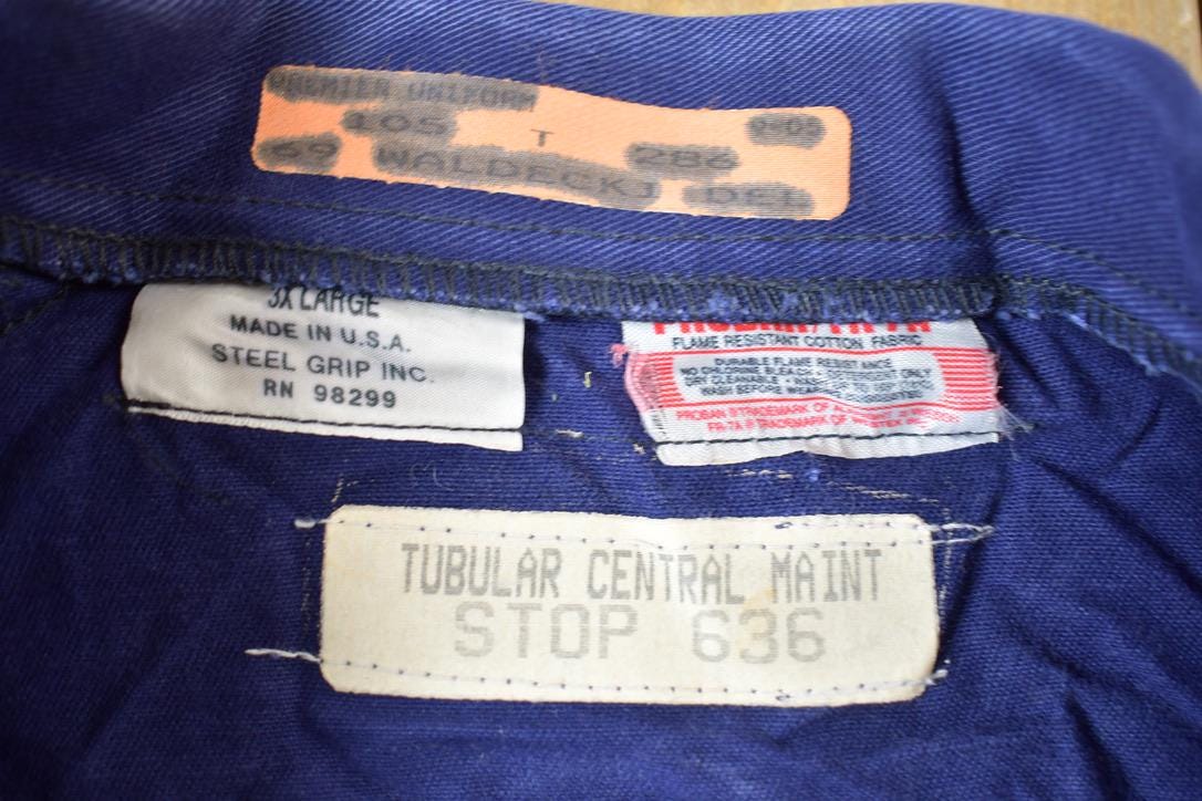 Vintage 1980s Steel Grip Uniform Chore Coat Made In USA from propervintagecanada