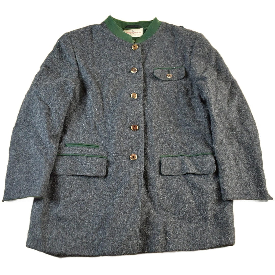 Vintage 1980s Steinbock Button Up Wool Jacket Women's M-L from propervintagecanada