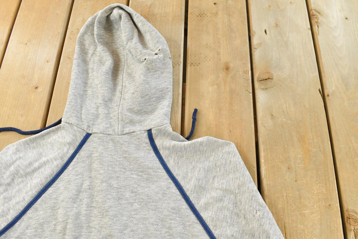Vintage 1980s Streetwear Blank Raglan Hoodie Sweatshirt Men's M from propervintagecanada