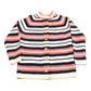 Vintage 1980s Striped Knitted Cardigan Sweater Women's M from propervintagecanada