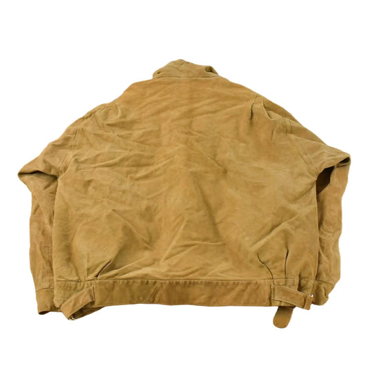 Vintage 1980s Suede Leather Jacket Women's L from propervintagecanada