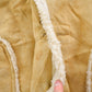 Vintage 1980s Suede Leather Shearling Jacket from propervintagecanada