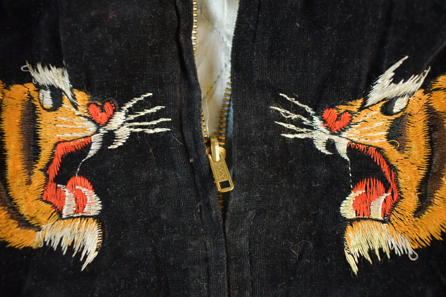 Vintage 1980s Sukajan USA Japan Souvinir Bomber Jacket Toddler-Youth XS from propervintagecanada