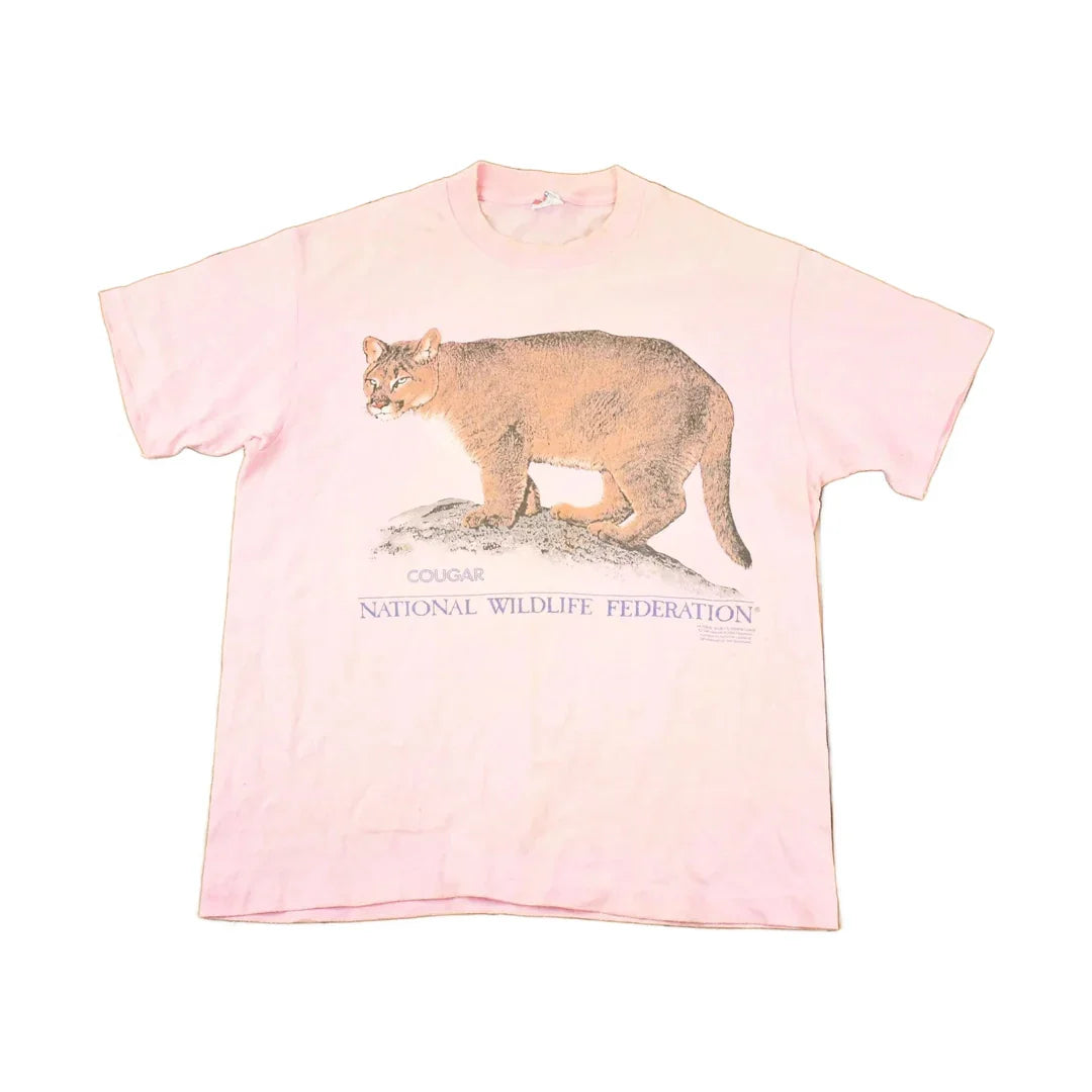 Vintage 1980s Sun Cougar Souvenir Outdoorsman T-Shirt Men's M from propervintagecanada