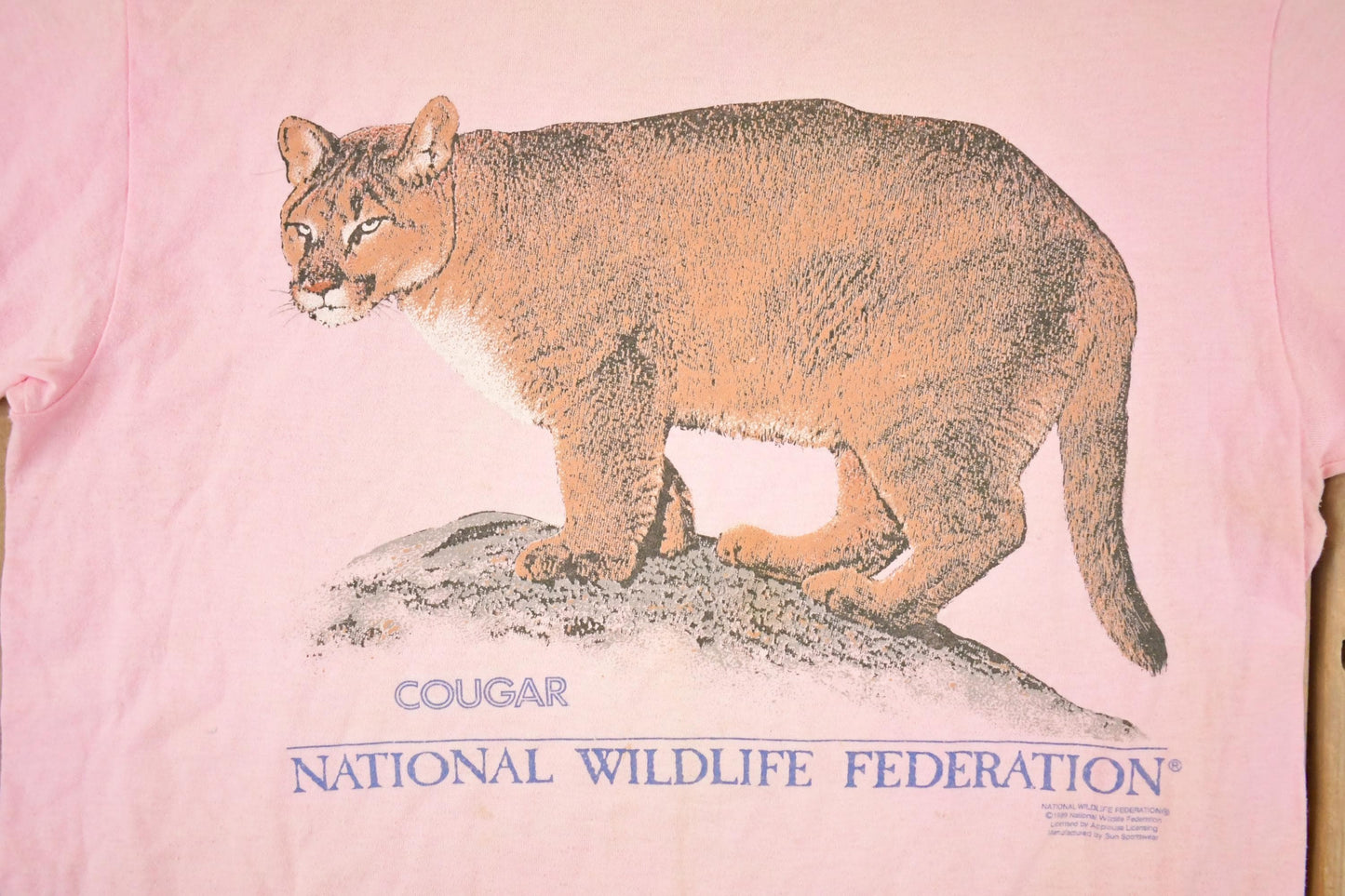 Vintage 1980s Sun Cougar Souvenir Outdoorsman T-Shirt Men's M from propervintagecanada