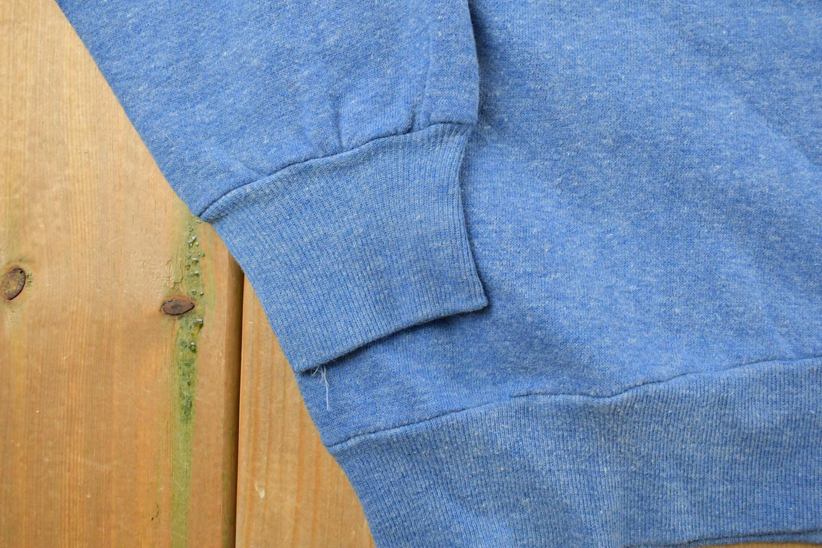 Vintage 1980s Sun Faded Blank Crewneck Sweatshirt Men's Medium from propervintagecanada