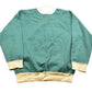 Vintage 1980s Sunflower Embroidered Raglan Sweatshirt Men's Medium from propervintagecanada