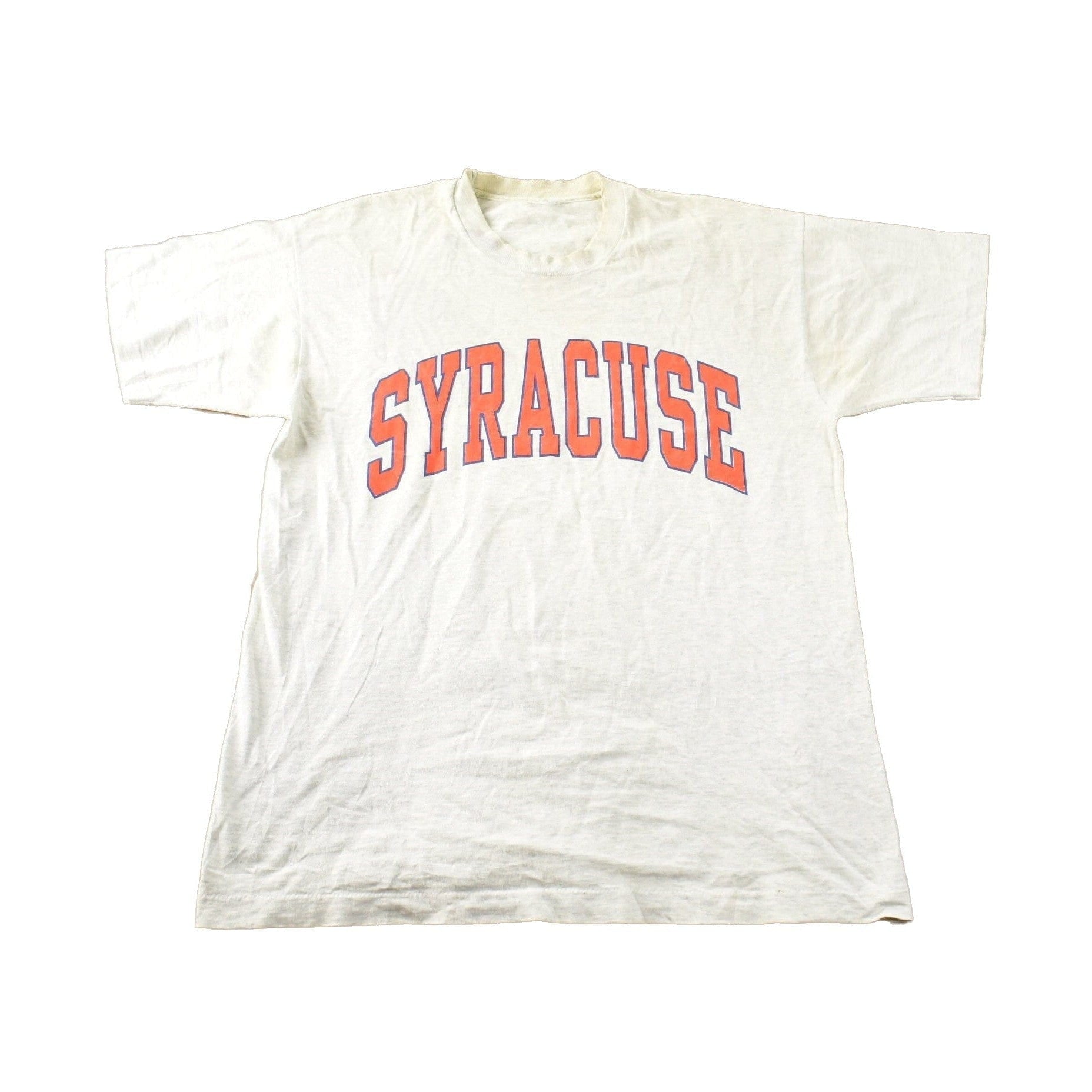 Vintage 1980s Syracuse University Collegiate Graphic Single Stitch T-Shirt Men's L from propervintagecanada