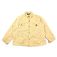 Vintage 1980s Tan Carhartt Chore Coat Men's Large from propervintagecanada