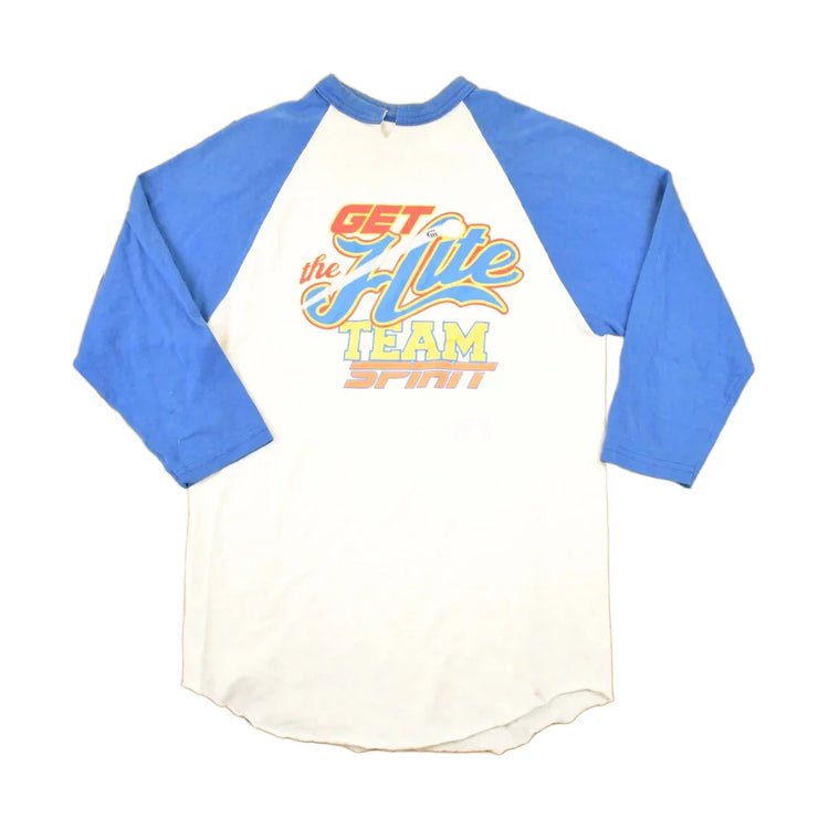 Vintage 1980s Team Spirit Souvenir Raglan T-Shirt Men's S from propervintagecanada