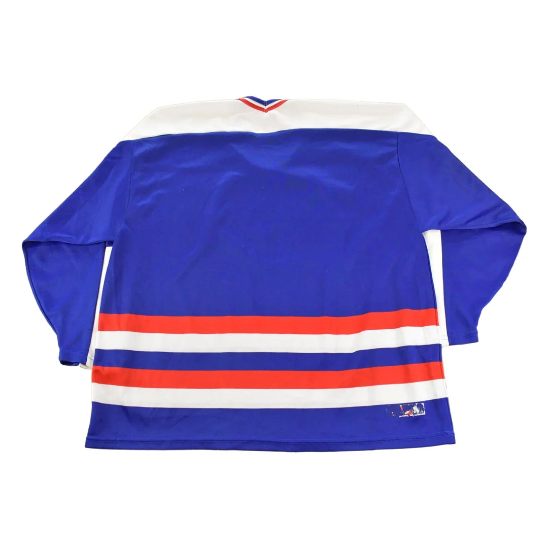 Vintage 1980s Team USA CCM Maska Embroidered Olympic Hockey Jersey Men's XL from propervintagecanada