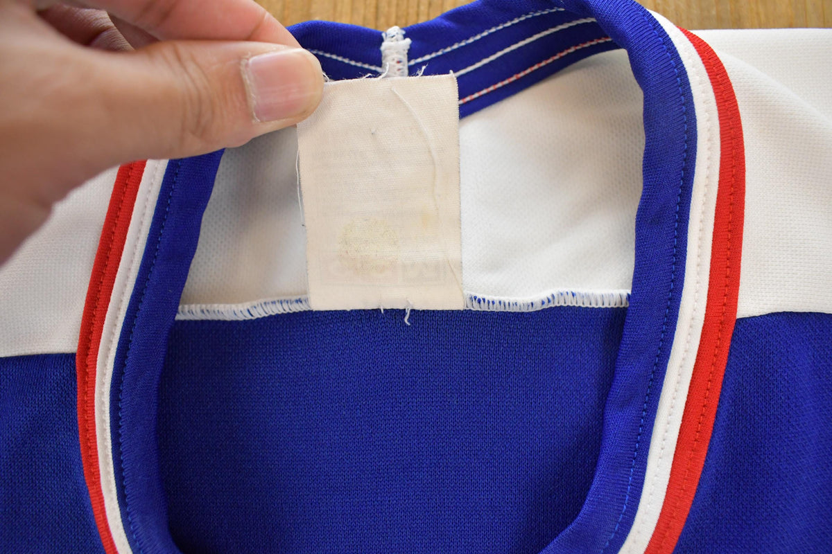 Vintage 1980s Team USA CCM Maska Embroidered Olympic Hockey Jersey Men's XL from propervintagecanada