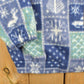 Vintage 1980s Teddi All Over Print Full Zip Fleece Sweater Men's Large from propervintagecanada