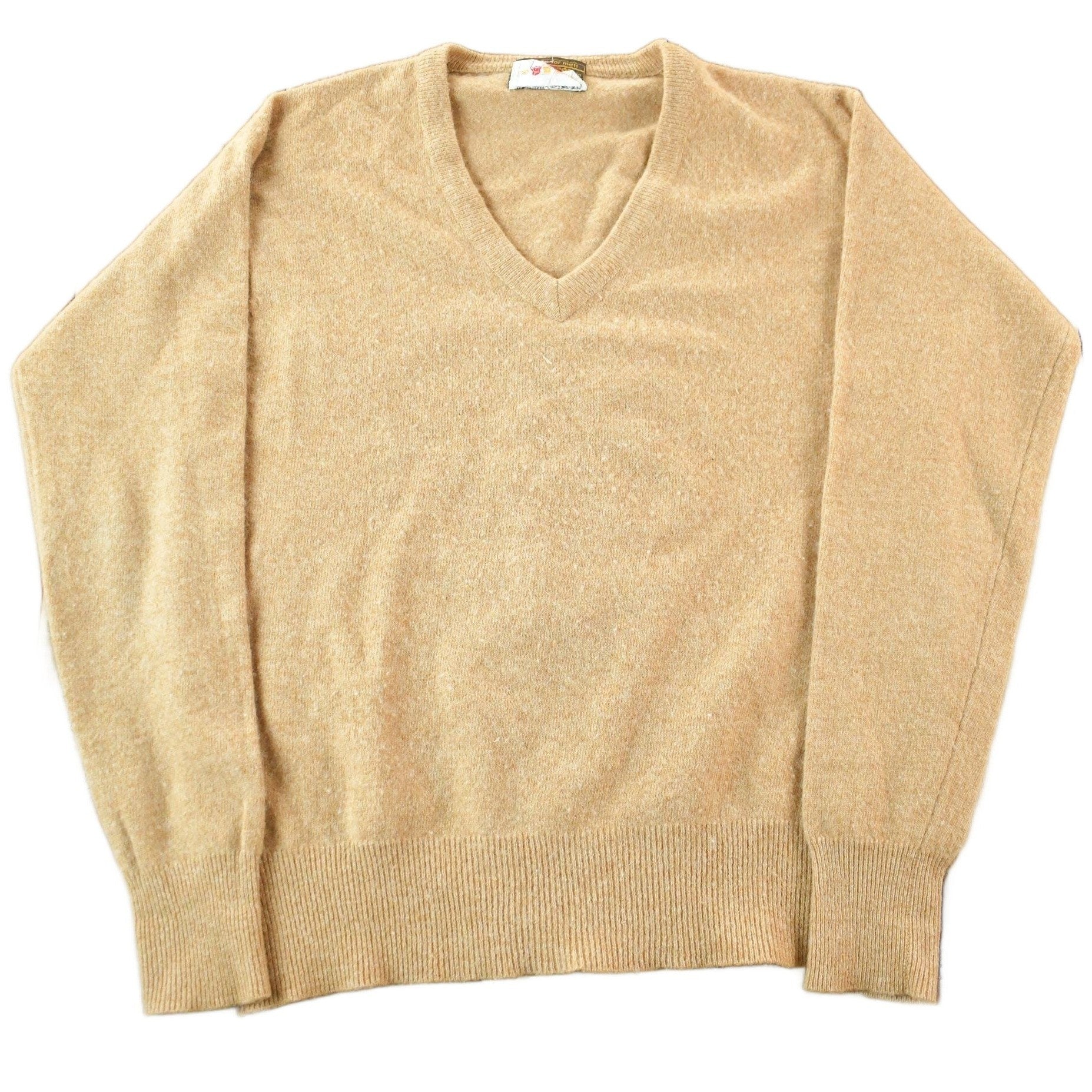 Vintage 1980s The Bay Knit Wool Pullover Sweater Men's Medium from propervintagecanada