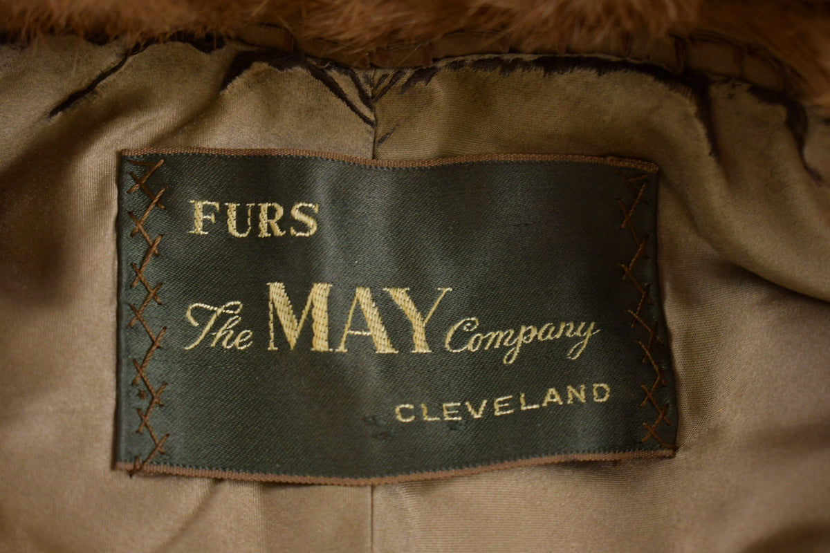 Vintage 1980s The May Company Fur Stole from propervintagecanada