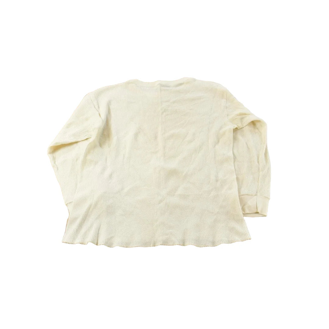 Vintage 1980s Thermal Undershirt Men's L from propervintagecanada