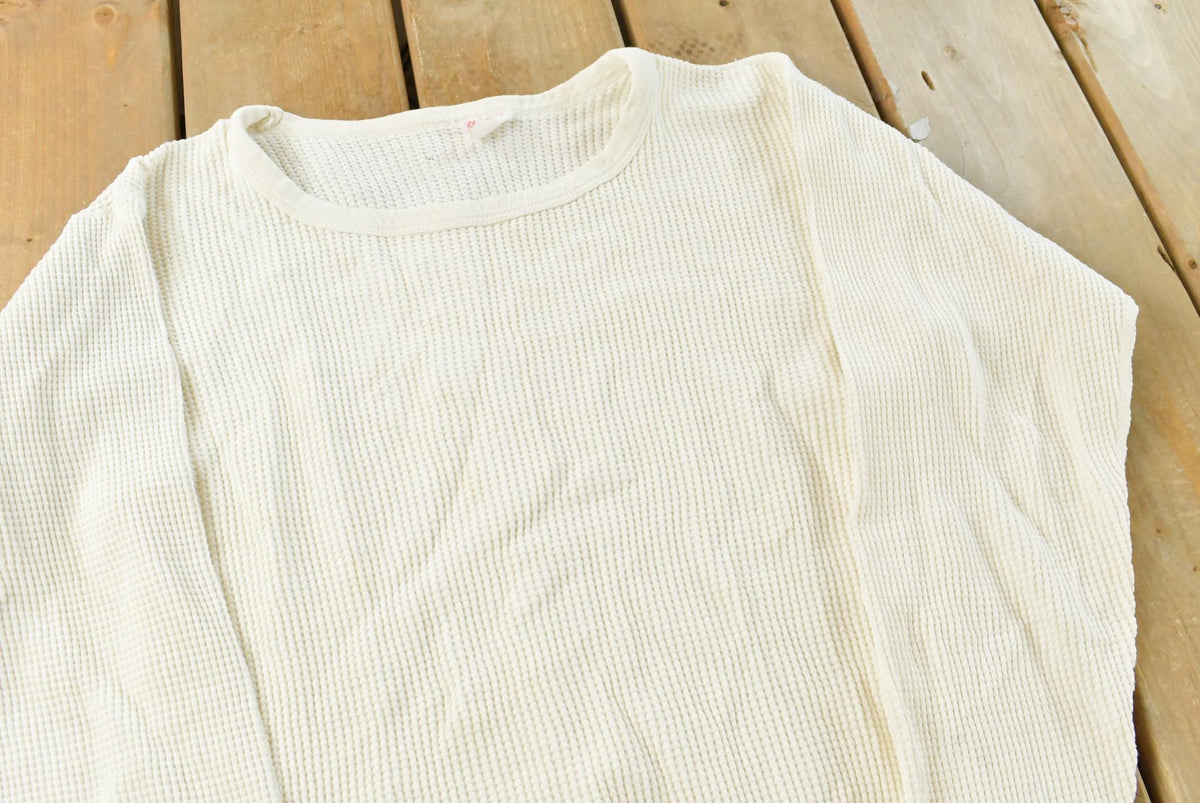 Vintage 1980s Thermal Undershirt Men's M from propervintagecanada
