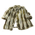 Vintage 1980s Tissavel Faux Fur Modacrylic Jacket Coat Women&
