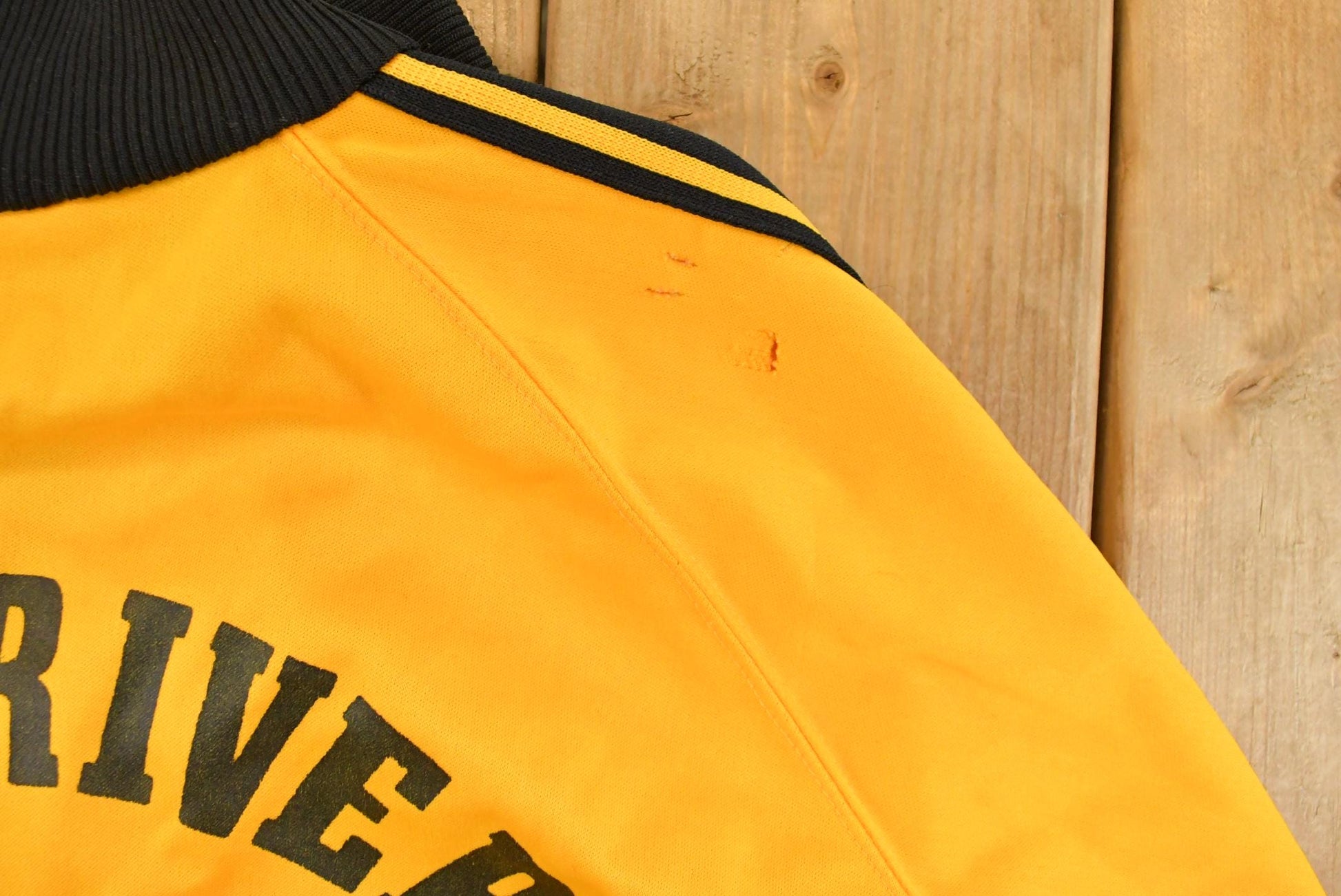 Vintage 1980s Tonix Twin Rivers Baseball Track Jacket Sweatshirt Men's Large from propervintagecanada