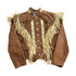 Vintage 1980s Tony Lama Americana Suede Fringe Jacket from propervintagecanada