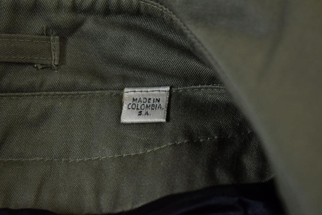 Vintage 1980s Towne London Fog Full Length Double Breasted Trench Coat Men's Large from propervintagecanada