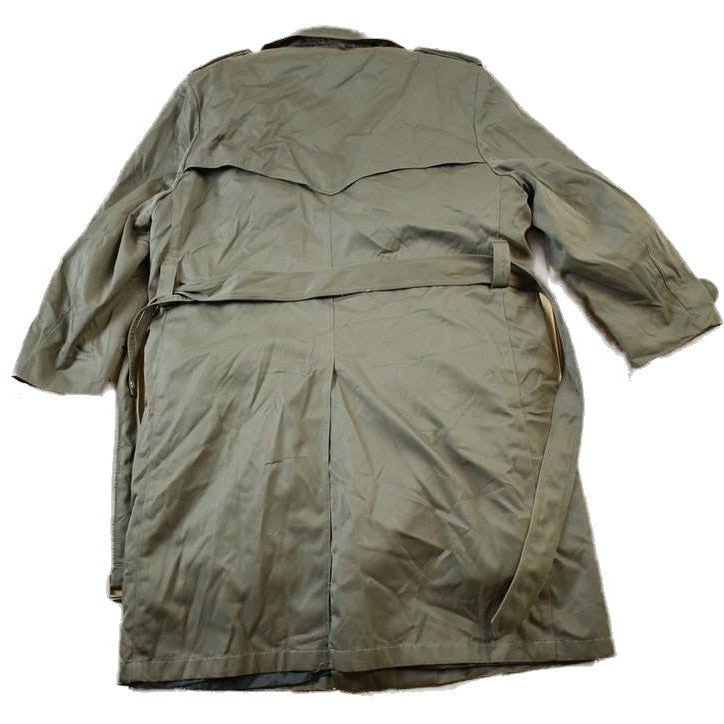 Vintage 1980s Towne London Fog Full Length Double Breasted Trench Coat Men's Large from propervintagecanada