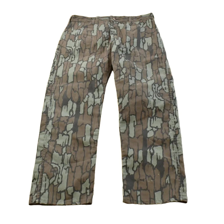 Vintage 1980s Trebark Realtree Camo Hunting Pants Men's 28 x 29 from propervintagecanada