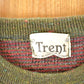 Vintage 1980s Trent Abstract Knit Crewneck Sweater Men's XL from propervintagecanada
