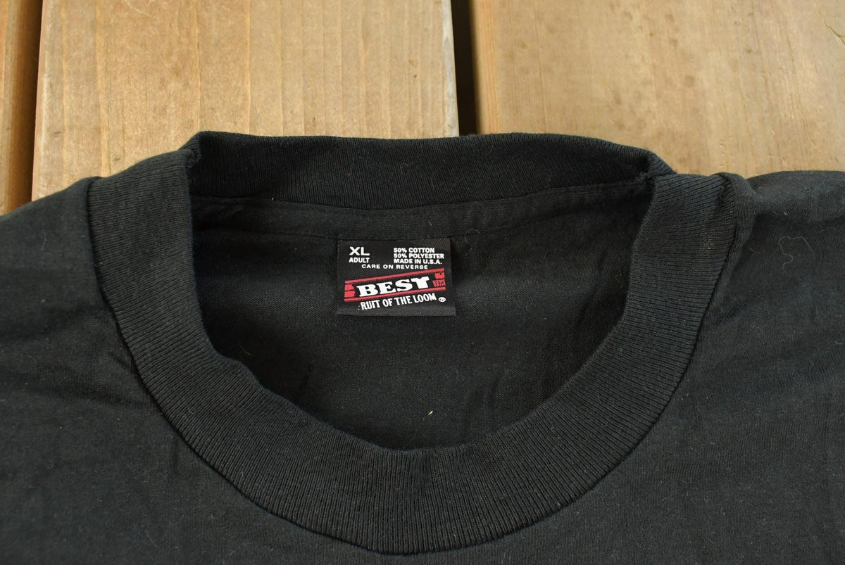 Vintage 1980s Trucker Graphic T-Shirt Men's XL from propervintagecanada