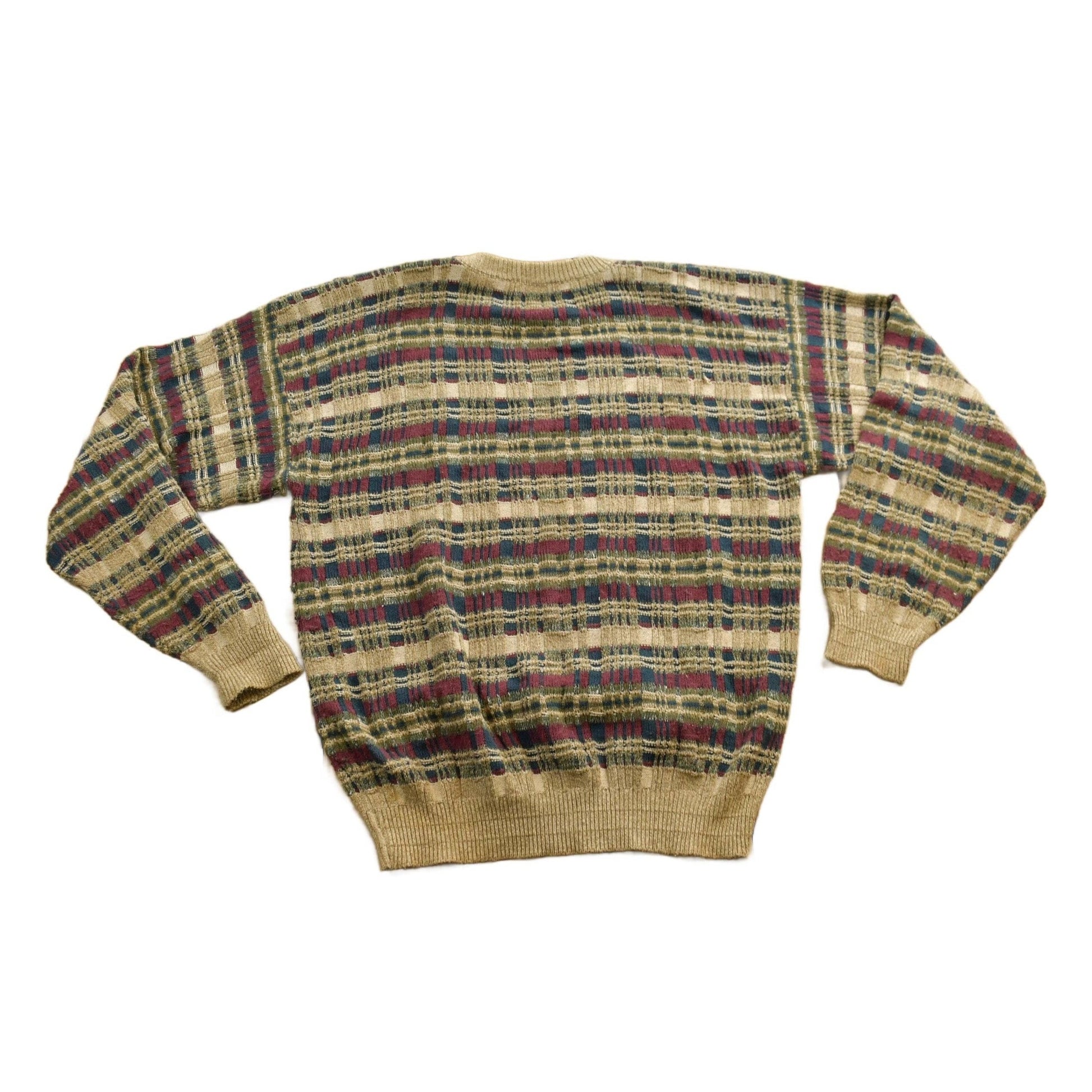 Vintage 1980s TSR USA Knitted Crewneck Sweater Men's Large from propervintagecanada