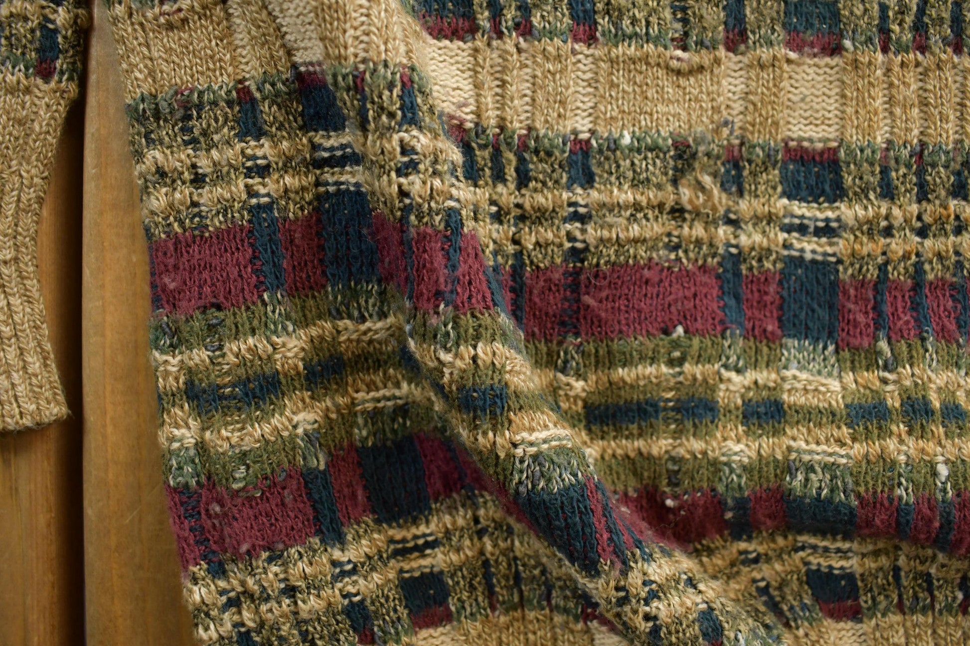 Vintage 1980s TSR USA Knitted Crewneck Sweater Men's Large from propervintagecanada