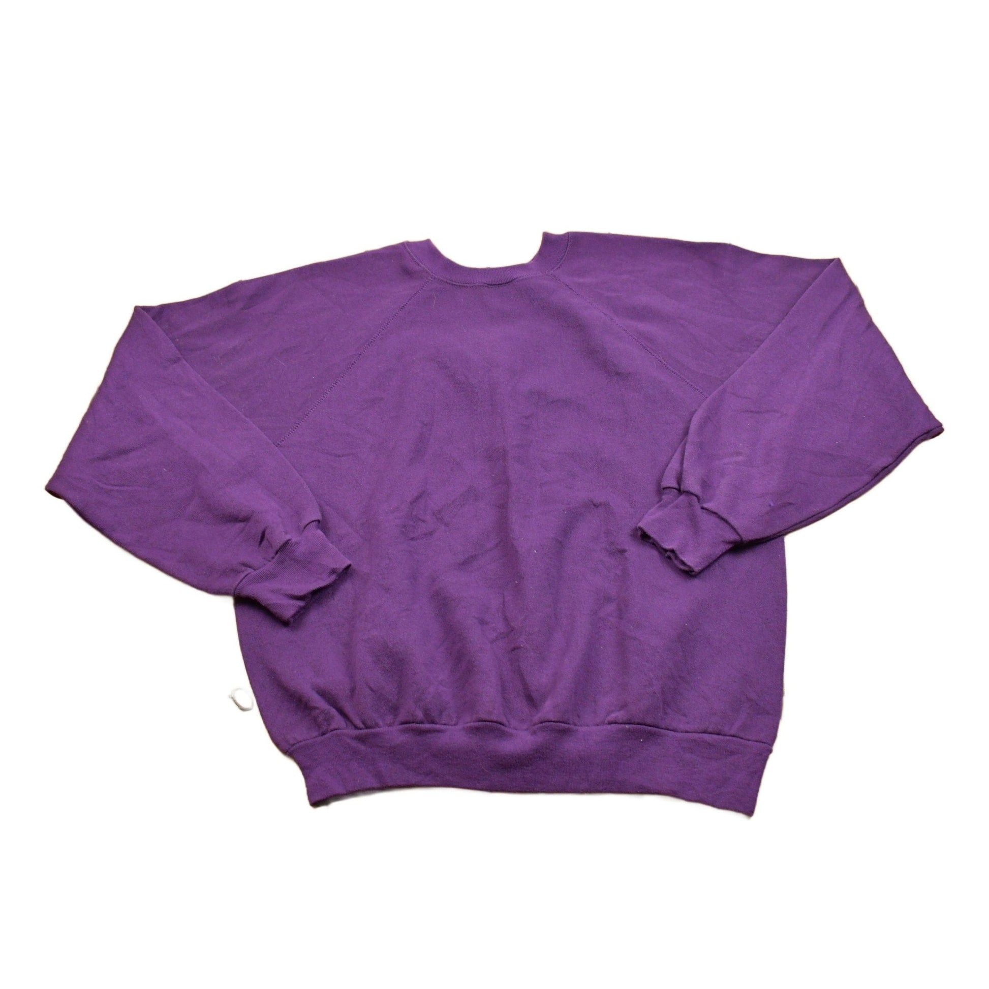 Vintage 1980s Tultex Blank Raglan Crewneck Sweatshirt Men's MMen's Medium from propervintagecanada